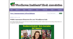 Desktop Screenshot of news.woodhaven-nyc.org